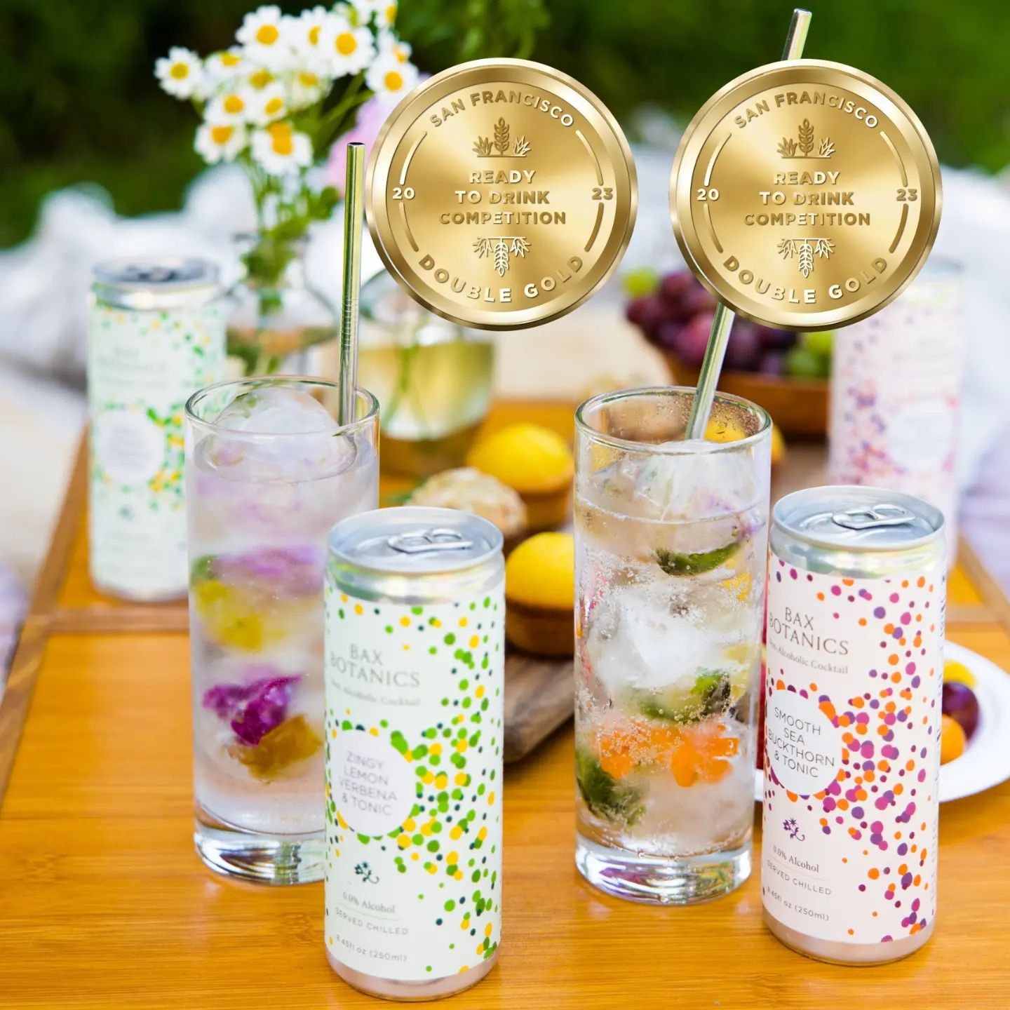Gin & Tonic Ready to Drink 6 pack | by Bax Botanics