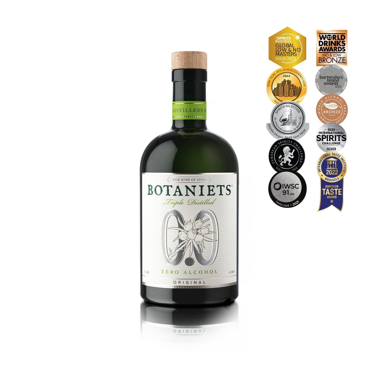 Botaniets Triple Distilled - Original 0.0%