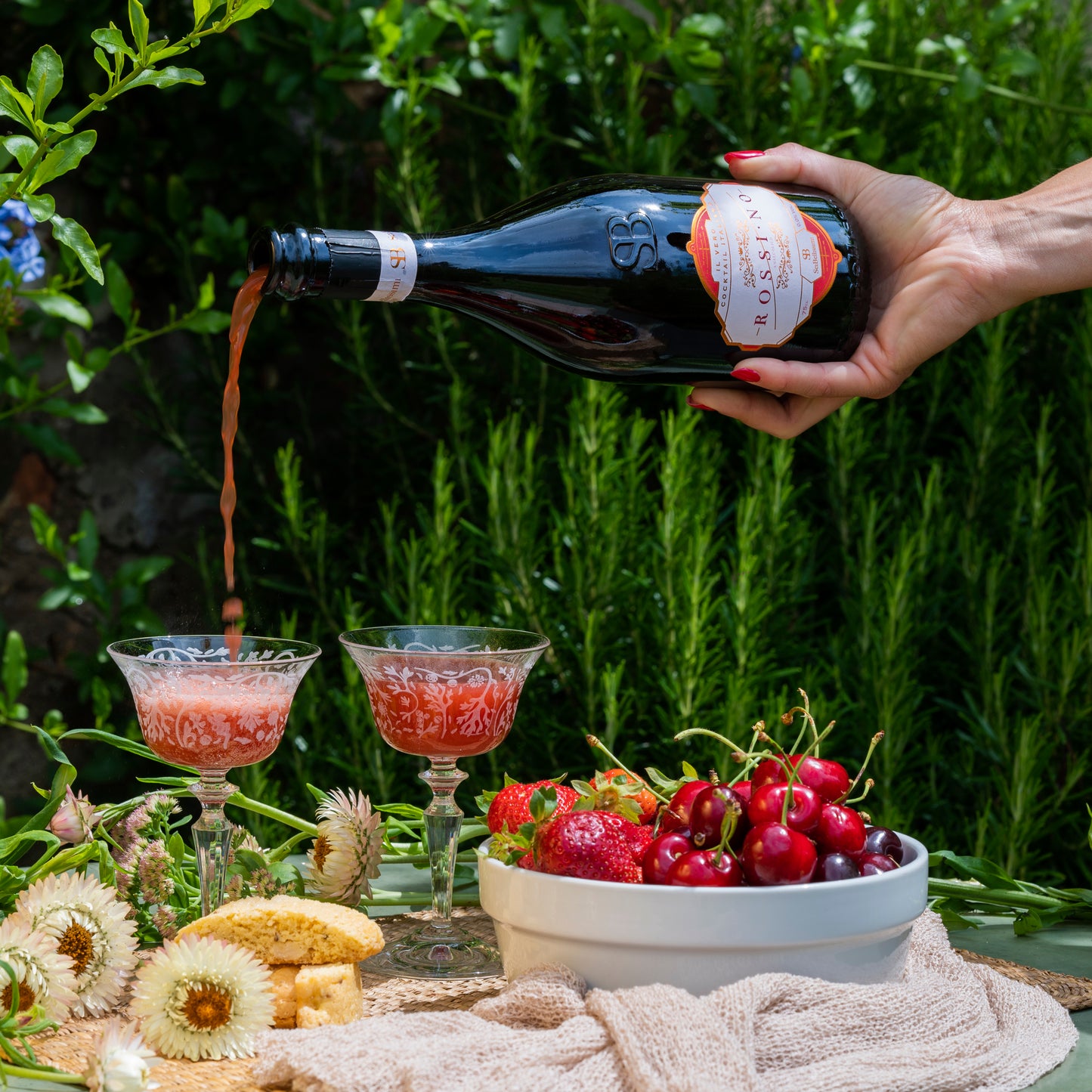 Rossino - Sparkling Mocktail