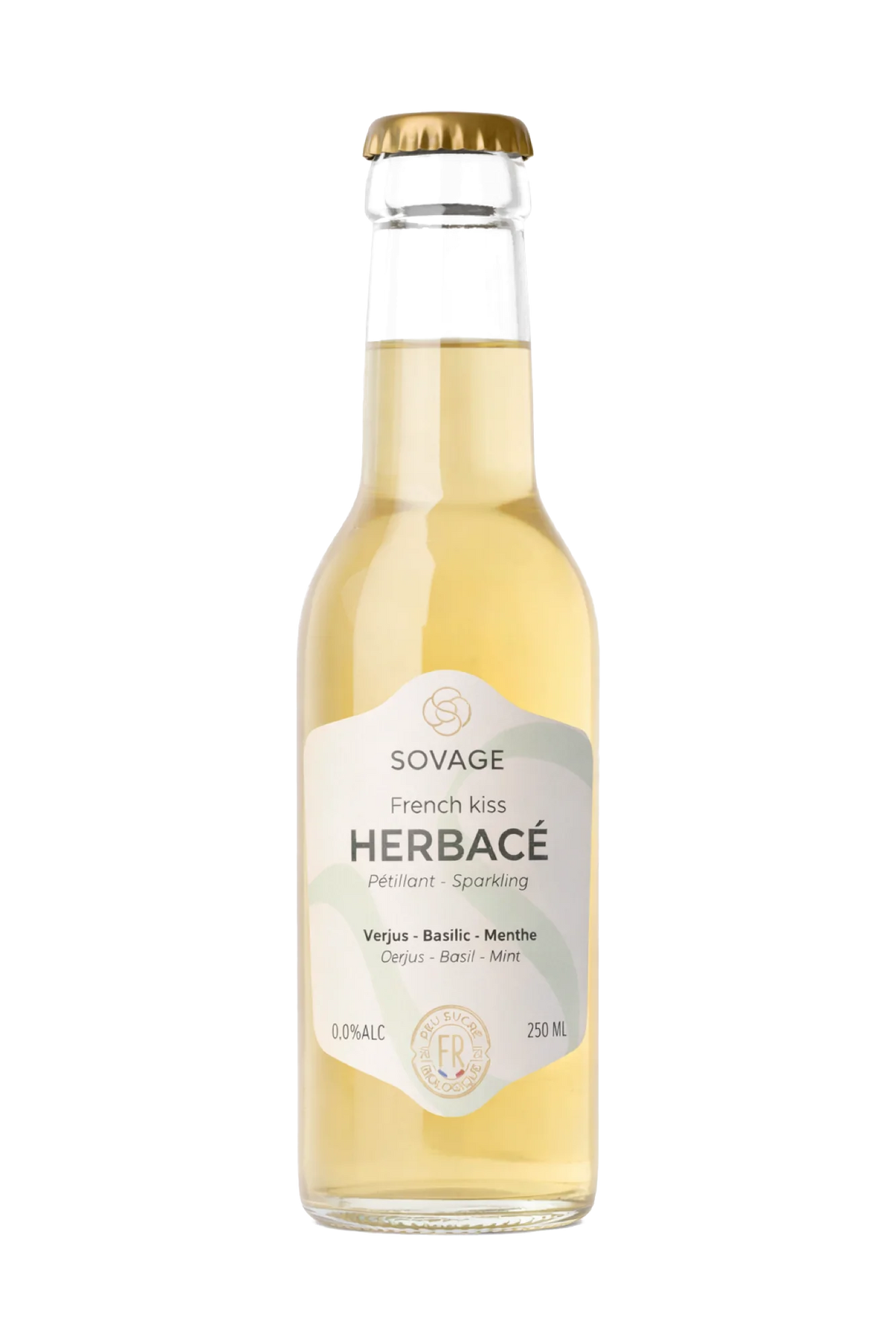 Flesje SOVAGE Herbacé van 25 cl met kroonkurk