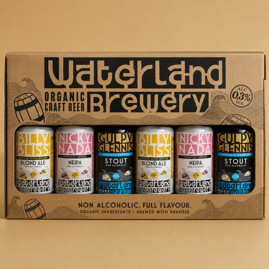 Alcoholvrij Bier Proefpakket – Waterland (6 blikjes)