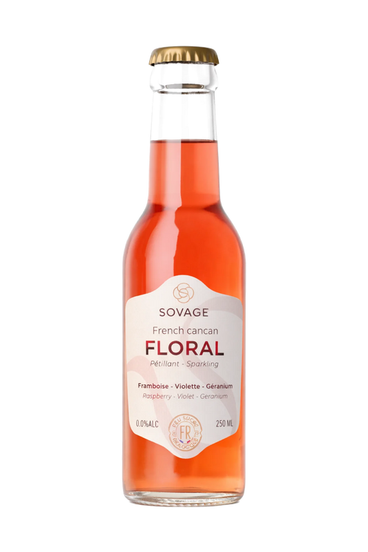 Flesje SOVAGE Floral van 25 cl met kroonkurk
