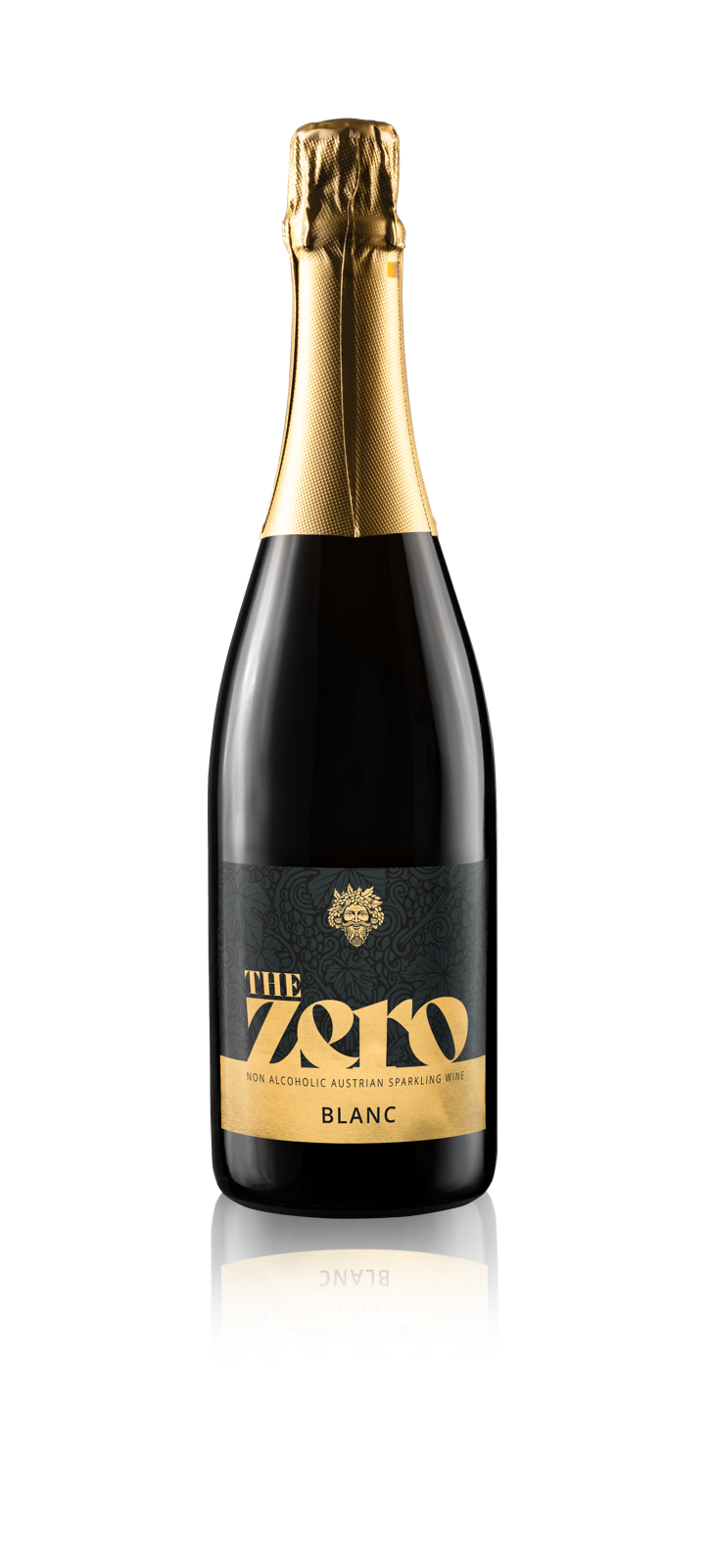 Fles The Zero Sparkling Blanc van 75 cl, alcoholvrije mousserende wijn uit Oostenrijk
